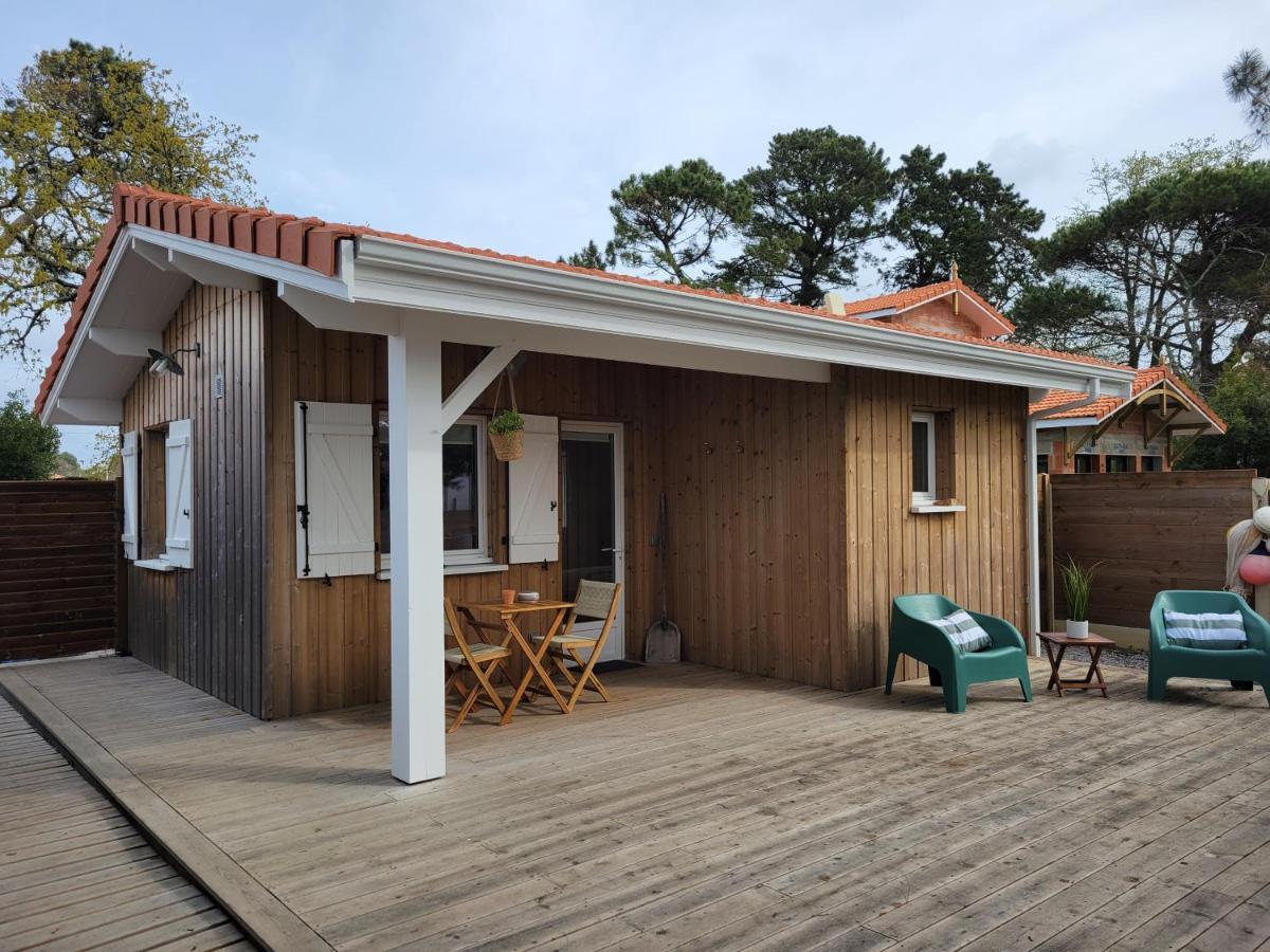 La Cabane De L'Estran Au Bord De Mer Lanton Exteriör bild