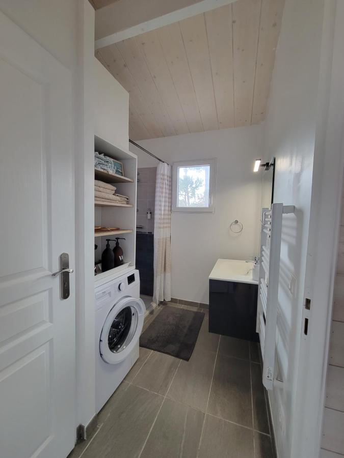 La Cabane De L'Estran Au Bord De Mer Lanton Exteriör bild
