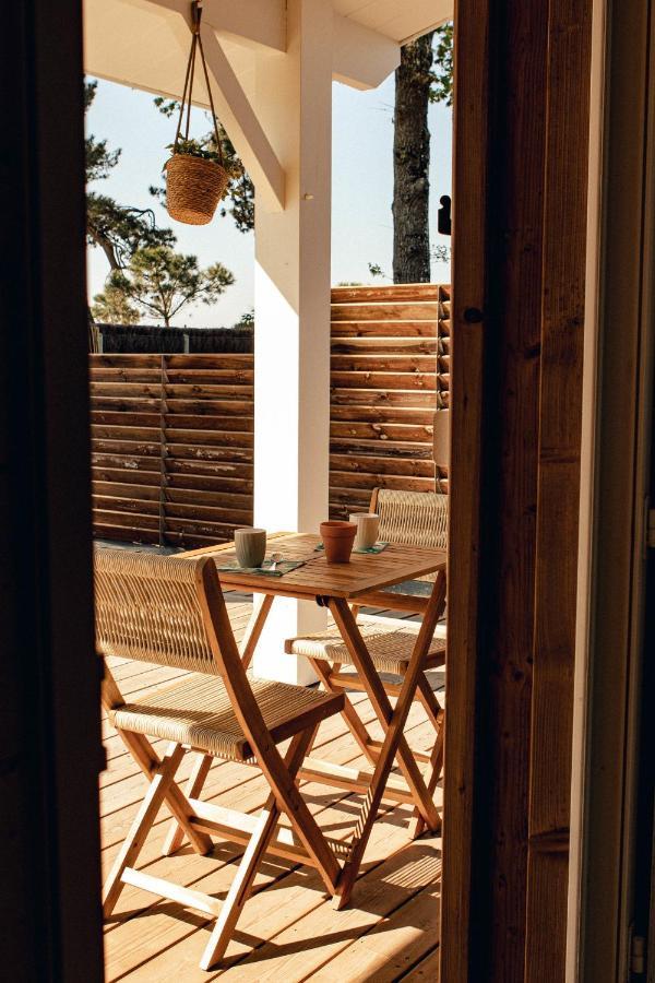 La Cabane De L'Estran Au Bord De Mer Lanton Exteriör bild